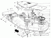 Toro 30144 - 44" Side Discharge Mower, 1985 (SN 5000001-5999999) Ersatzteile 52" CUTTING DECK MODEL NO. 30152