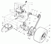 Toro 30136 - 36" Side Discharge Mower, 1986 (6000001-6000797) Ersatzteile AXLE ASSEMBLY