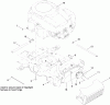 Toro 13AX90RS848 (LX423) - LX423 Lawn Tractor, 2011 (1-1) Ersatzteile MUFFLER AND SHIELD ASSEMBLY