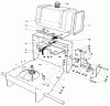 Toro 30144 - 44" Side Discharge Mower, 1985 (SN 5000001-5999999) Ersatzteile FRAME ASSEMBLY