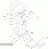 Toro 13BX60RG544 (LX425) - LX425 Lawn Tractor, 2007 (SN 1E237H10145-) Ersatzteile MUFFLER ASSEMBLY