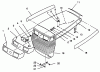 Toro 22-14OE02 (244-H) - 244-H Yard Tractor, 1992 (2000001-2999999) Ersatzteile HOOD ASSEMBLY