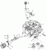 Toro 32-12OE03 (212-H) - 212-H Tractor, 1992 (2000001-2999999) Listas de piezas de repuesto y dibujos 12.5HP ENGINE CYLINDER BLOCK ASSEMBLY