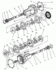 Toro 32-12OE03 (212-H) - 212-H Tractor, 1992 (2000001-2999999) Listas de piezas de repuesto y dibujos TRANSMISSION EATON MODEL 751-042 #2