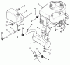 Toro 32-1205A1 (212-5) - 212-5 Tractor, 1991 (1000001-1999999) Ersatzteile ENGINE, FUEL AND EXHAUST SYSTEMS