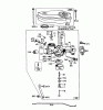 Toro 55055 (800) - 800 Electric Lawn Tractor, 1971 (1000001-1999999) Ersatzteile MODEL NO. 390811 CARBURETOR ASSEMBLY (FOR ENGINE 190707-0626)