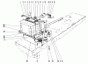 Toro 55256 (888) - 888 matic Tractor, 1971 (1000001-1999999) Ersatzteile ELECTRICAL ASSEMBLY