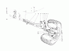 Toro 55302 (950) - 950 Suburban Lawn Tractor, 1971 (1000001-1999999) Ersatzteile FRONT AXLE ASSEMBLY