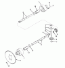 Toro 57054 - 25" Lawn Tractor, 1970 (0000001-0999999) Ersatzteile DIFFERENTIAL MODEL 120