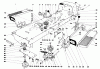 Toro 57054 - 25" Lawn Tractor, 1970 (0000001-0999999) Ersatzteile FRAME ASSEMBLY