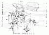 Toro 57054 - 25" Lawn Tractor, 1970 (0000001-0999999) Ersatzteile STEERING AND TRANSMISSION ASSEMBLY