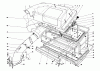 Toro 57360 (11-32) - 11-32 Lawn Tractor, 1978 (8000001-8999999) Listas de piezas de repuesto y dibujos EASY FILL GRASS CATCHER MODEL 59120 #1