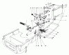Toro 57300 (8-32) - 8-32 Front Engine Rider, 1984 (4000001-4999999) Ersatzteile BRAKE & CLUTCH PEDAL ASSEMBLY