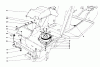 Toro 57300 (8-32) - 8-32 Front Engine Rider, 1984 (4000001-4999999) Ersatzteile CLUTCH & PULLEY ASSEMBLY