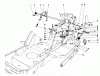 Toro 57300 (8-32) - 8-32 Front Engine Rider, 1984 (4000001-4999999) Ersatzteile SHIFT & CLUTCH ASSEMBLY