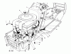 Toro 57360 (11-32) - 11-32 Lawn Tractor, 1985 (5000001-5999999) Ersatzteile ENGINE ASSEMBLY MODEL 57300