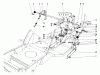Toro 57356 (11-42) - 11-42 Lawn Tractor, 1978 (8000001-8999999) Ersatzteile SHIFT & CLUTCH ASSEMBLY