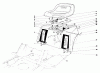 Toro 57356 (11-42) - 11-42 Lawn Tractor, 1979 (9000001-9999999) Ersatzteile REAR BODY & SEAT ASSEMBLY
