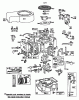 Toro 57356 (11-42) - 11-42 Lawn Tractor, 1982 (2000001-2999999) Ersatzteile ENGINE BRIGGS & STRATTON MODEL 252707-0230-01