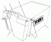 Toro 59192 - Rear Bag Kit, 21" HP Recycler 3 Mower Ersatzteile BAG ASSEMBLY