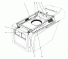Toro 57360 (11-32) - 11-32 Lawn Tractor, 1986 (6000001-6999999) Ersatzteile HOOD DUCT ASSEMBLY
