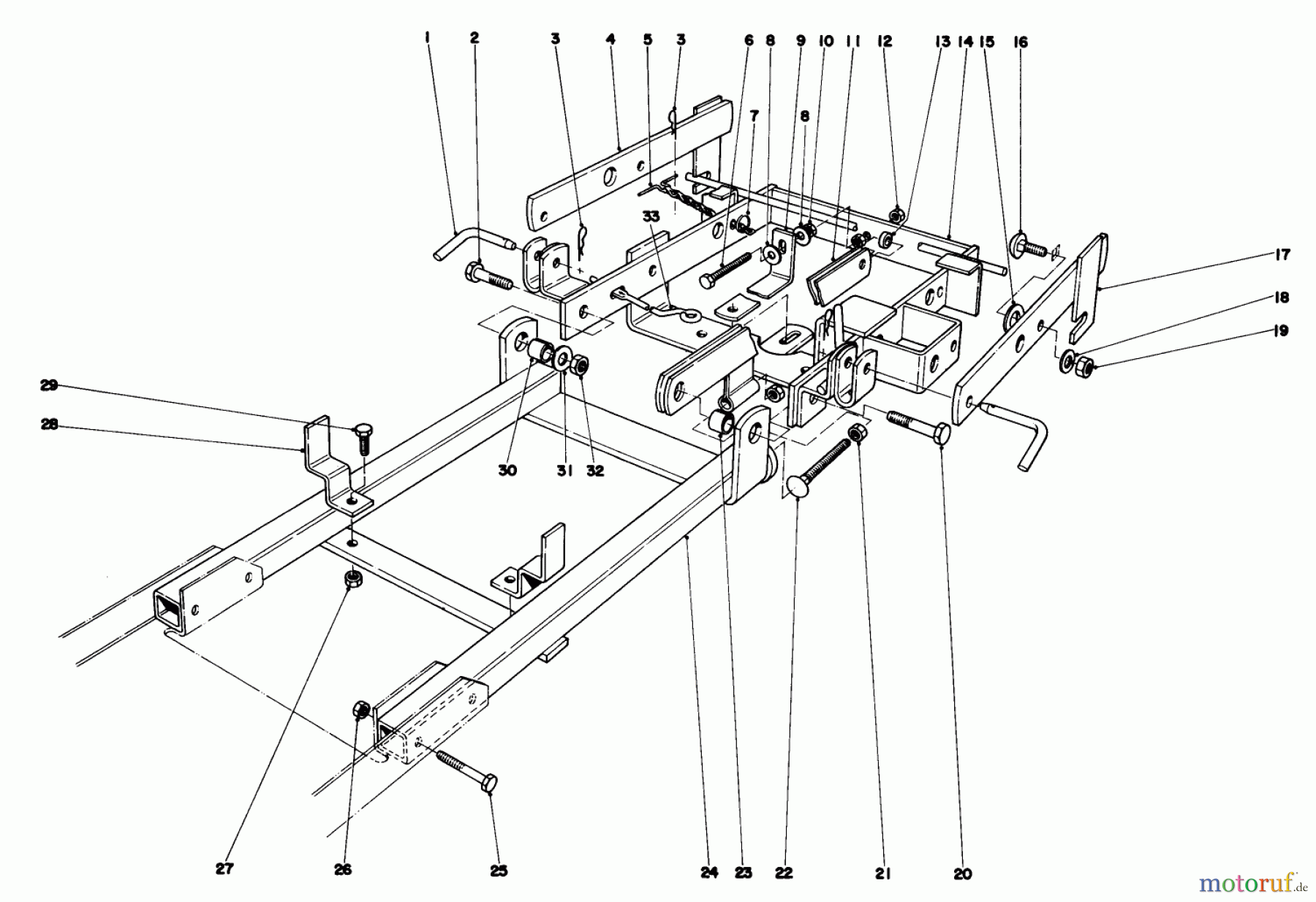  Toro Neu Mowers, Lawn & Garden Tractor Seite 1 57380 - Toro 8 hp Front Engine Rider, 1980 (0000001-0999999) 36