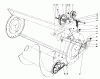 Toro 57385 - 11 hp Front Engine Rider, 1981 (1000001-1999999) Ersatzteile 36" SNOWTHROWER ATTACHMENT MODEL 59136 #2