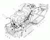 Toro 57430 (12-44) - 12-44 Pro Lawn Tractor, 1988 (8000001-8999999) Ersatzteile ENGINE ASSEMBLY