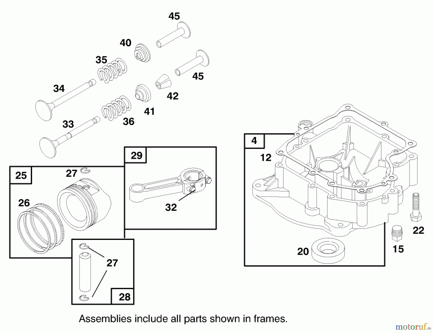  Toro Neu Mowers, Lawn & Garden Tractor Seite 1 71190 (13-38XL) - Toro 13-38XL Lawn Tractor, 1998 (8900001-8999999) ENGINE BRIGGS & STRATTON MODEL 28M707-1122-E1 #3