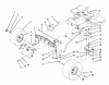 Toro 71213 (13-38HXL) - 13-38HXL Lawn Tractor, 1995 (59100001-59999999) Ersatzteile FRONT AXLE ASSEMBLY