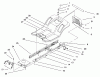 Toro 71193 (14-38HXL) - 14-38HXL Lawn Tractor, 1996 (6900001-6999999) Listas de piezas de repuesto y dibujos FRAME & BODY ASSEMBLY