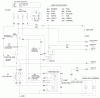 Toro 71197 (17-44HXL) - 17-44HXL Lawn Tractor, 1999 (9900001-9999999) Ersatzteile ELECTRICAL SCHEMATIC