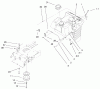 Toro 71209 (13-32XLE) - 13-32XLE Lawn Tractor, 1999 (9900001-9999999) Ersatzteile ENGINE SYSTEM COMPONENTS ASSEMBLY #1