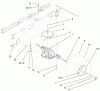 Toro 71209 (13-32XLE) - 13-32XLE Lawn Tractor, 2001 (210000001-210999999) Ersatzteile 5 SPEED TRANSAXLE ASSEMBLY