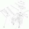 Toro 71209 (13-32XLE) - 13-32XLE Lawn Tractor, 2001 (210000001-210999999) Ersatzteile FIXED STEERING ASSEMBLY