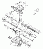 Toro 71209 (13-32XLE) - 13-32XLE Lawn Tractor, 2002 (220010001-220999999) Ersatzteile PEERLESS TRANSAXLE MODEL MST 205-509