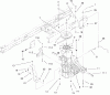 Toro 71212 (17-44HXL) - 17-44HXL Lawn Tractor, 2000 (200000001-200999999) Ersatzteile HYDRO TRANSAXLE ASSEMBLY #1