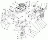 Toro 71218 (16-44HXL) - 16-44HXL Lawn Tractor, 1996 (6900001-6999999) Ersatzteile ENGINE ASSEMBLY