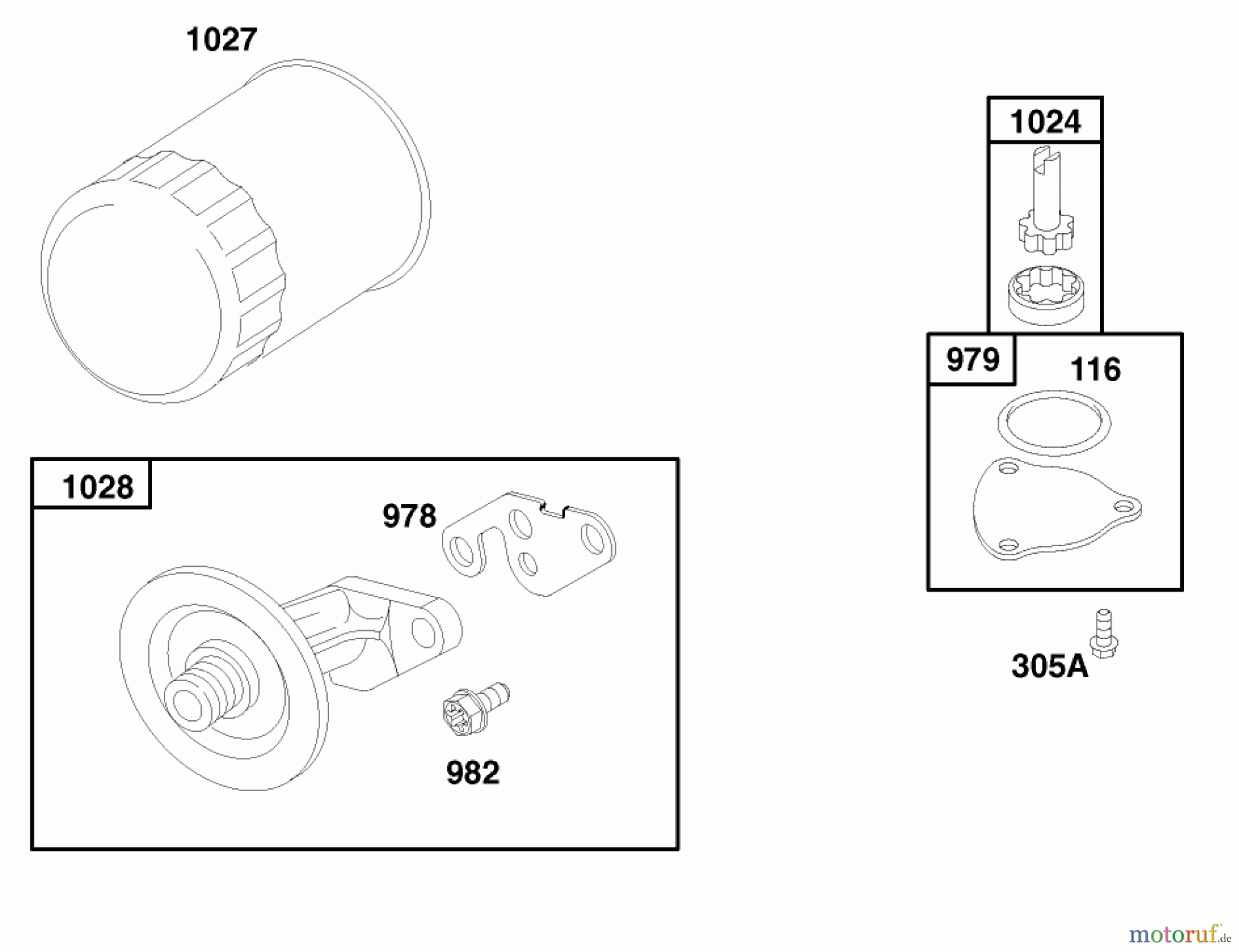  Toro Neu Mowers, Lawn & Garden Tractor Seite 1 71219 (14-38HXL) - Toro 14-38HXL Lawn Tractor, 1997 (7900001-7999999) ENGINE BRIGGS & STRATTON MODEL 28N777-0174-01 #4