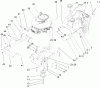 Toro 71227 (16-38HXL) - 16-38HXL Lawn Tractor, 2004 (240000001-240999999) Ersatzteile ENGINE SYSTEM COMPONENT ASSEMBLY