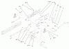 Toro 71282 (17-44HXLE) - 17-44HXLE Lawn Tractor, 2001 (210000001-210999999) Ersatzteile HEIGHT OF CUT ASSEMBLY