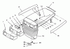 Toro 72041 (244-H) - 244-H Yard Tractor, 1993 (3900001-3999999) Ersatzteile HOOD ASSEMBLY