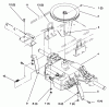 Toro 72063 (264-H) - 264-H Yard Tractor, 1995 (5900499-5999999) Listas de piezas de repuesto y dibujos TRANSAXLE-GEAR