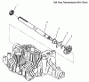 Toro 72070 (265-H) - 265-H Lawn and Garden Tractor, 1999 (9900001-9999999) Listas de piezas de repuesto y dibujos AXLE SHAFT
