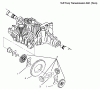 Toro 72070 (265-H) - 265-H Lawn and Garden Tractor, 1999 (9900001-9999999) Listas de piezas de repuesto y dibujos DIFFERENTIAL GEAR