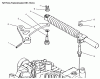 Toro 72070 (265-H) - 265-H Lawn and Garden Tractor, 1999 (9900001-9999999) Listas de piezas de repuesto y dibujos LEVER DAMPER