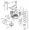 Toro 72085 (267-H) - 267-H Lawn and Garden Tractor, 1996 (6900001-6999999) Ersatzteile CRANKCASE