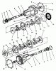 Toro 72101 (246-H) - 246-H Yard Tractor, 1993 (3900001-3999999) Listas de piezas de repuesto y dibujos TRANSMISSION EATON MODEL 751-045 #2