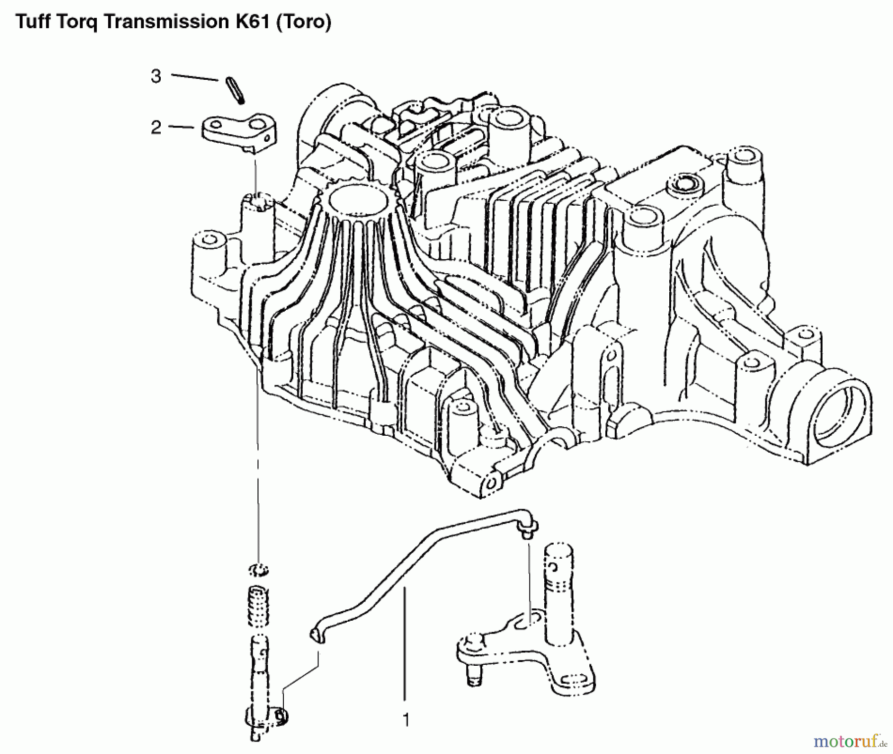  Toro Neu Mowers, Lawn & Garden Tractor Seite 1 72115 (270-H) - Toro 270-H Lawn and Garden Tractor, 1999 (9900001-9999999) BYPASS RETURN