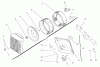 Toro 72107 (268-HE) - 268-HE Lawn and Garden Tractor, 2003 (230000001-230999999) Listas de piezas de repuesto y dibujos GROUP 10-AIR INTAKE / FILTRATION ASSEMBLY KOHLER MODEL NO. CV18S-61529